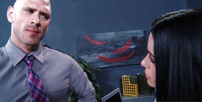 Cheerful Aryana Augustine and bf are about to have sex while no one is watching them